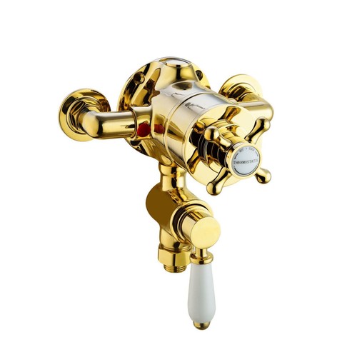 Twin shower valve tap - twin,