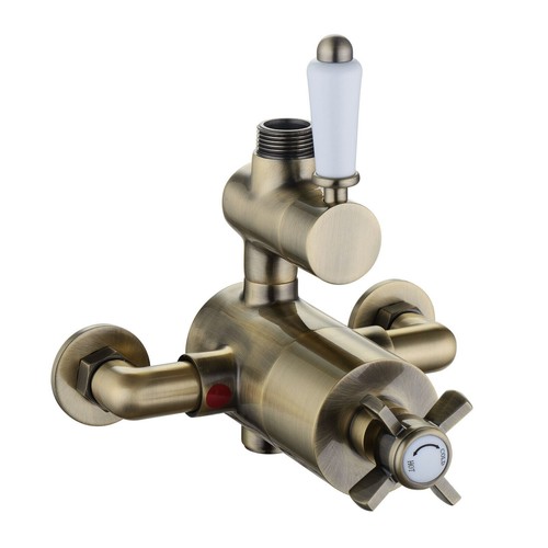 Twin shower valve - twin,