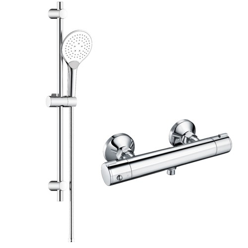 Thermostatic mixer bar shower - thermostatic,