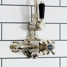 Twin Shower Valve Tap Downton