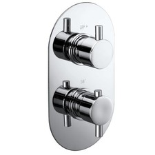 Chrome 2 Outlet Concealed